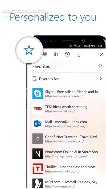 دانلود Microsoft Edge Preview 143.0.3650.112 For Android +4.4 - دانلود مایکروسافت اج برای اندروید - سافت گذر