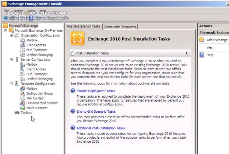 دانلود Microsoft Exchange Server 2010 SP1 x64 + SP2 - دانلود نسخه 2010 قویترین نرم افزار مدیریت میل سرور(ویرایش 64 بیتی) یکپارچه شده با سرویس پک 1  - سافت گذر