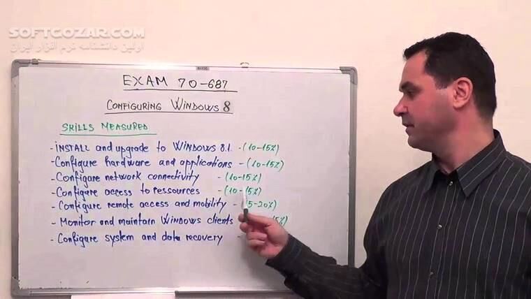 دانلود CBT Nuggets - Microsoft MCSA Windows 8 70-687 - دانلود فیلم آموزش مدرک Microsoft MCSA مبتنی بر ویندوز 8 – آزمون 70-687 - سافت گذر