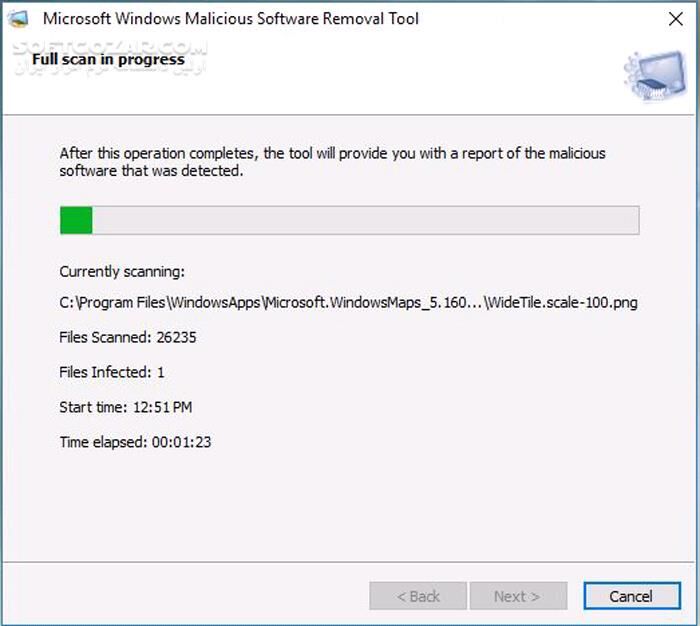 دانلود Microsoft Malicious Software Removal Tool 5.138 - دانلود حذف بدافزارها از ویندوز - سافت گذر