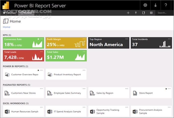 دانلود Microsoft Power BI Report Server September 2025 15.0.1119.121 - دانلود پاور بی آی ریپورت سرور - سافت گذر