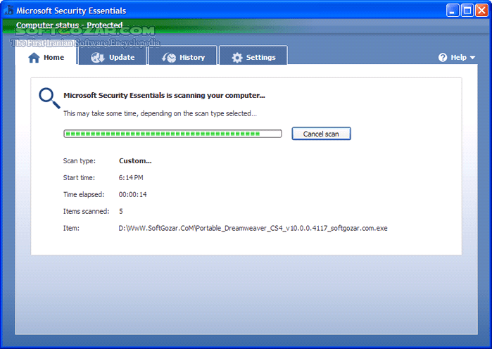 دانلود Microsoft Security Essentials 4.10.209.0 Final x86/x64 - دانلود آنتی ویروس مایکروسافت سکوریتی اسنشال - سافت گذر