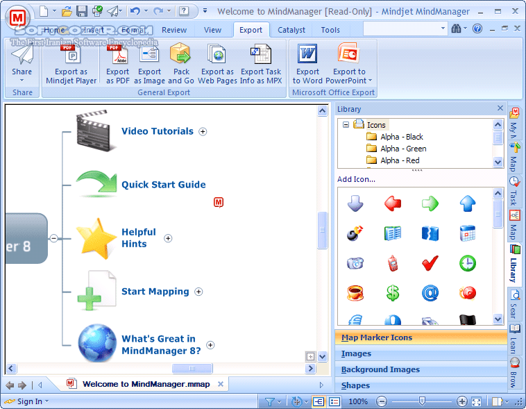 دانلود Mindjet MindManager 2023 23.1.240 + Portable / macOS - دانلود سازماندهی مطالب و راهبری پروژه ها - سافت گذر