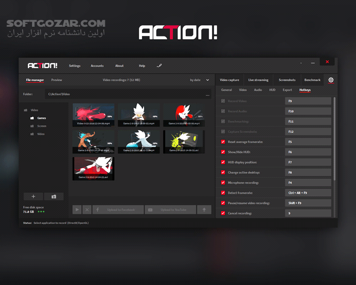 دانلود Mirillis Action! 4.47.0 - دانلود فیلمبرداری از دسکتاپ - سافت گذر