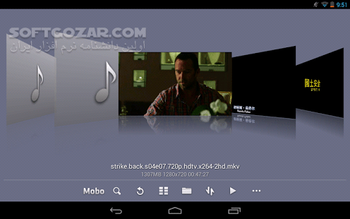 دانلود MoboPlayer 3.1.147 for Android +2.0 - دانلود پلیر برای اندروید موبو پلیر برای اندروید - سافت گذر