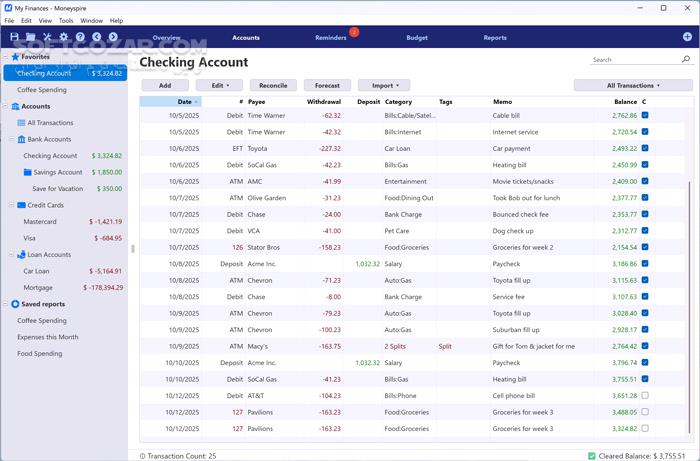 دانلود Moneyspire 2026 v26.0.7 (x64) - دانلود مدیریت امور مالی - سافت گذر