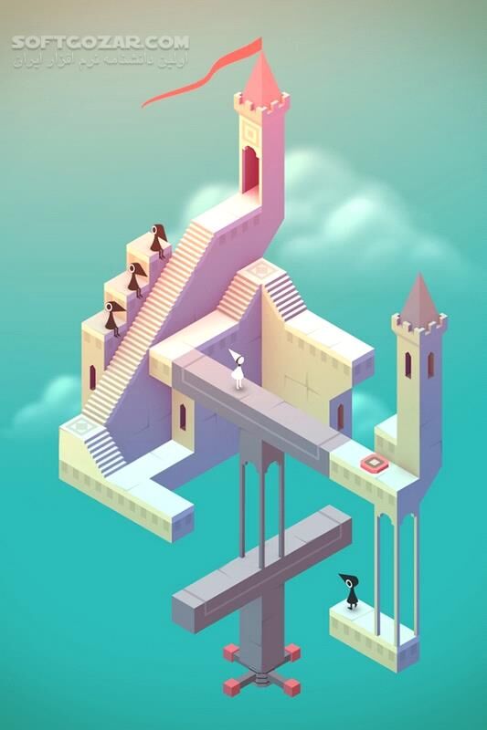 دانلود Monument Valley 1  2.7.12 / 2  1.3.15 for Android +4.4 - دانلود بازی نجات شاهزاده برای اندروید - سافت گذر