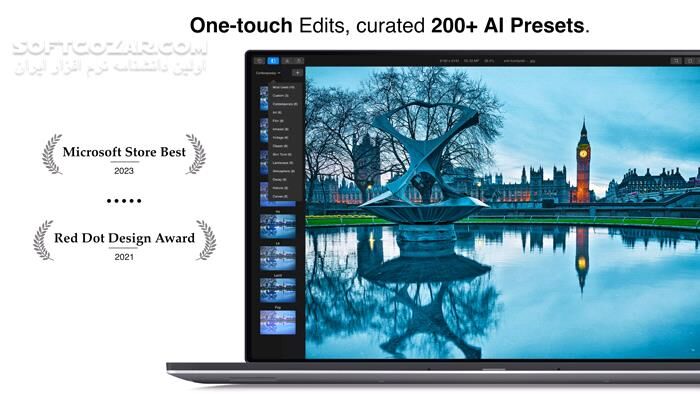 دانلود Mossaik Presets Pro 2.3.31 - دانلود ویرایش عکس - سافت گذر