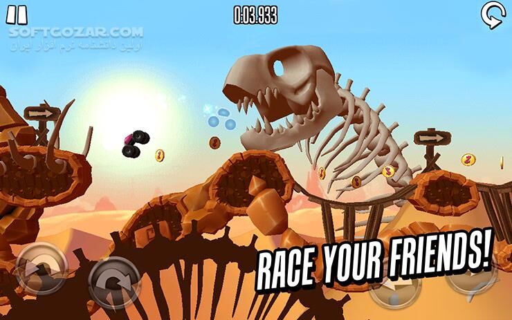 دانلود Motoheroz 2.0.3 for Android +2.3 - دانلود بازی ماشین شاسی بلند برای اندروید - سافت گذر