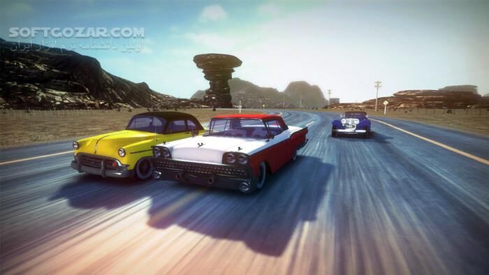 دانلود Motorama - دانلود بازی موتوراما - مسابقات اتومبیل‌رانی با خودروهای کلاسیک  - سافت گذر