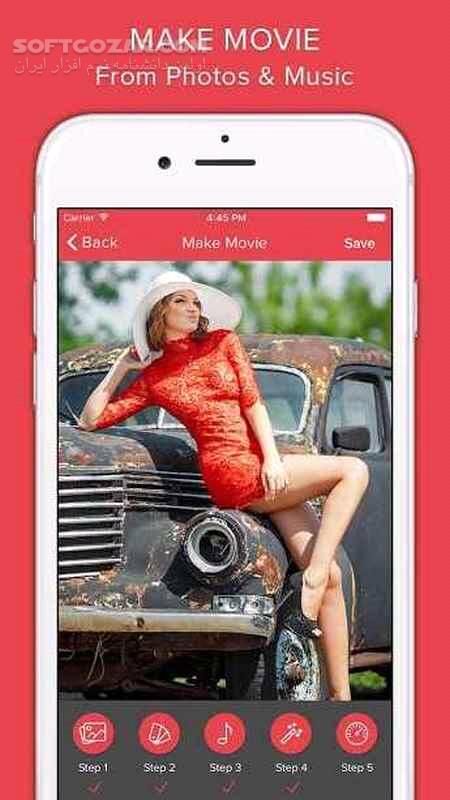 دانلود Movie Maker – Photo Video Maker With Music PRO 1.12 For Android +4.1 - دانلود مووی میکر برای اندروید - سافت گذر