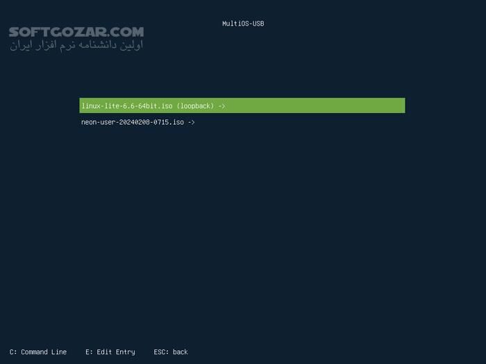 دانلود MultiOS-USB 0.9.9 - دانلود نصب چند سیستم عامل با فلش مموری - سافت گذر