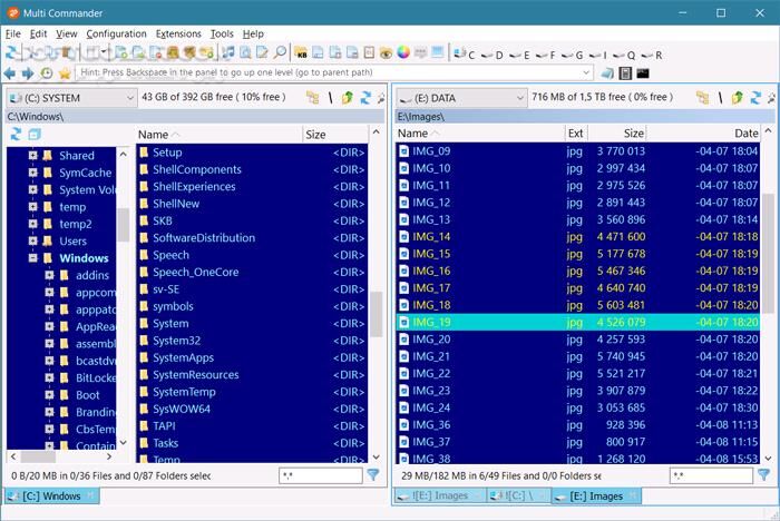 دانلود Multi Commander 15.7.0.3132 - دانلود مدیریت فایل - سافت گذر