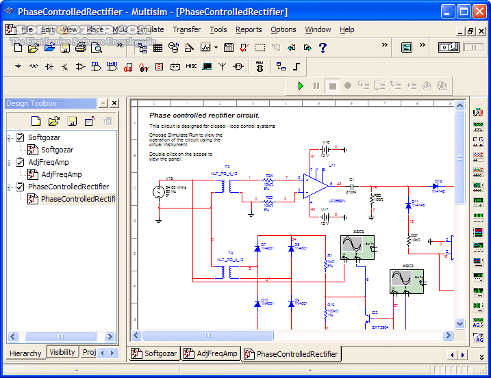 دانلود NI Circuit Design Suite 14.3 Professional (Multisim & Utilboard) CDS / 14.2 / 14.1 / 14.0.1 - دانلود شبیه ساز مدارهای الکترونیکی - سافت گذر