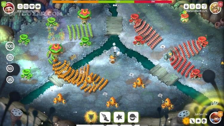 دانلود Mushroom Wars 2 + Update v2.4.0 - دانلود بازی اکشن و استراتژیک - سافت گذر