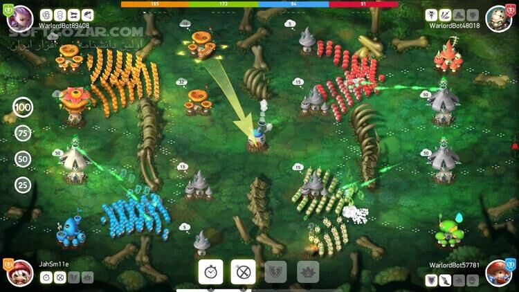 دانلود Mushroom Wars 2 + Update v2.4.0 - دانلود بازی اکشن و استراتژیک - سافت گذر