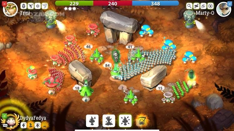 دانلود Mushroom Wars 2 + Update v2.4.0 - دانلود بازی اکشن و استراتژیک - سافت گذر