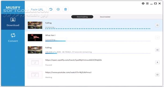 دانلود Musify 5.1.1 - دانلود دانلود و تبدیل موسیقی - سافت گذر