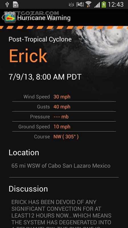 دانلود MyRadar Weather Radar Pro 8.67.2 For Android +8.0 - دانلود برنامه هواشناسی رادار برای اندروید - سافت گذر