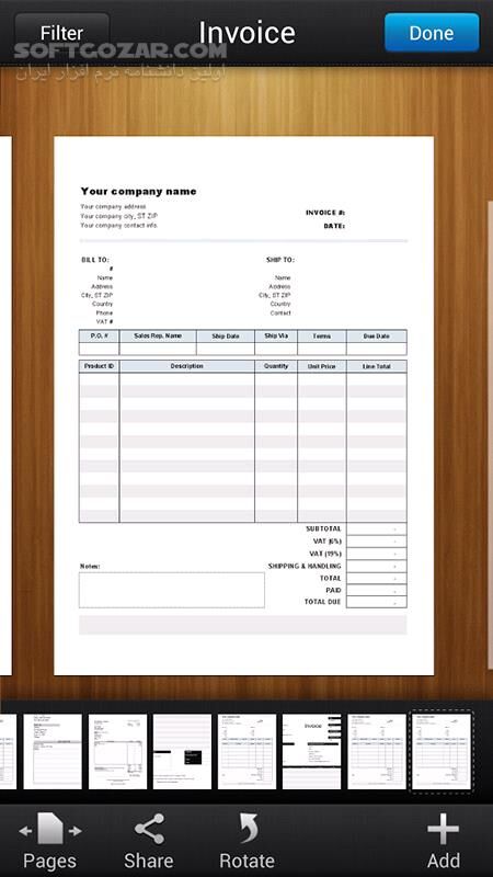 دانلود My Scans PRO 3.5.3 for Android +4.0 - دانلود اسکن و ساخت آرشیو برای اندروید - سافت گذر