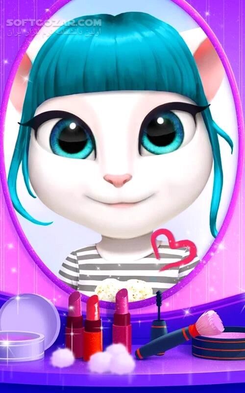 دانلود My Talking Angela 25.5.2.7874 for Android +6.0 - دانلود آنجلای سخنگو برای اندروید - سافت گذر