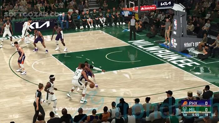 دانلود NBA 2K22 - دانلود بازی بازی بسکتبال برای کامپیوتر - سافت گذر