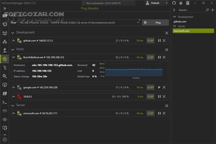 دانلود NETworkManager 2025.10.18.0 - دانلود مدیریت شبکه - سافت گذر