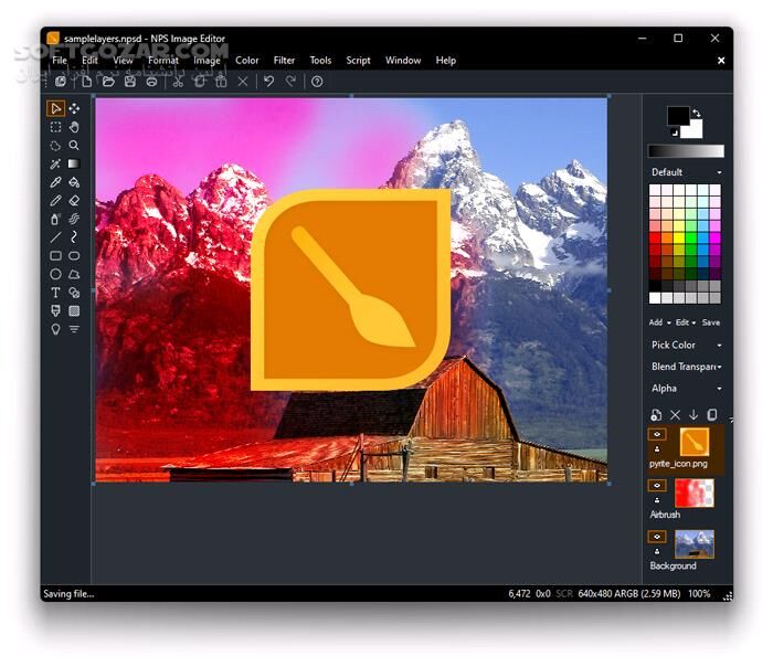 دانلود NPS Image Editor 4.4.8.8440 - دانلود ویرایش عکس - سافت گذر