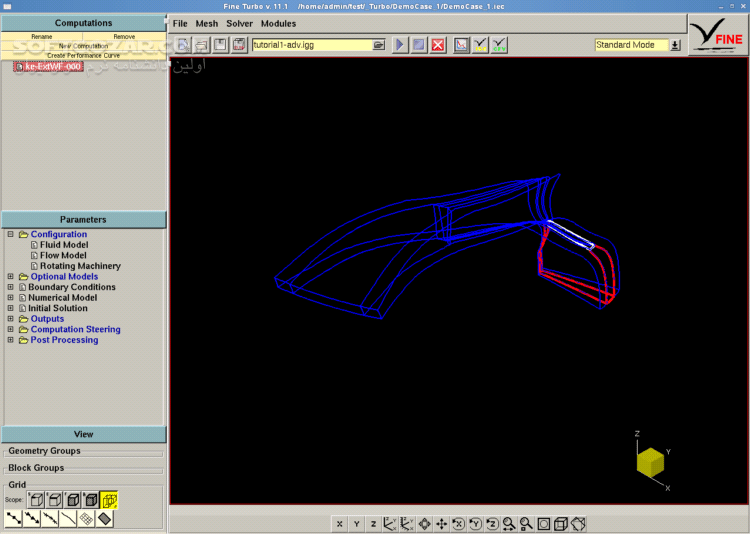 دانلود NUMECA FINE/Turbo 15.1 / 14.2 + Documentation - دانلود محاسبات دینامیک سیالات برای سیستم‌های دوار و چرخنده - سافت گذر