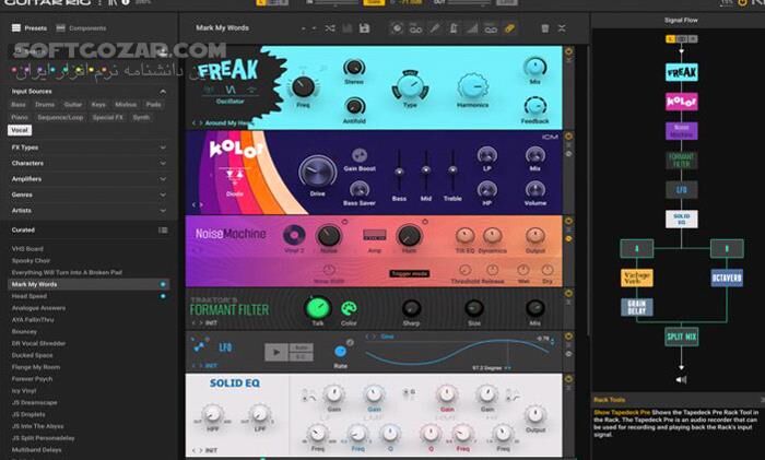 دانلود Native Instruments Guitar Rig 7 Pro v7.0.2 - دانلود افکت و آمپ گیتار - سافت گذر