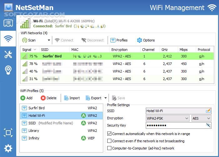 دانلود NetSetMan 5.4.0 - دانلود مدیریت تنظیمات شبکه - سافت گذر
