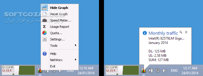 دانلود SoftPerfect NetWorx 25.12 - دانلود سافت پرفکت نت ورکس - سافت گذر