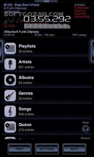دانلود Neutron Music Player 2.13.4 for Android +2.1 - دانلود موزیک پلیر با کیفیت برای اندروید - سافت گذر