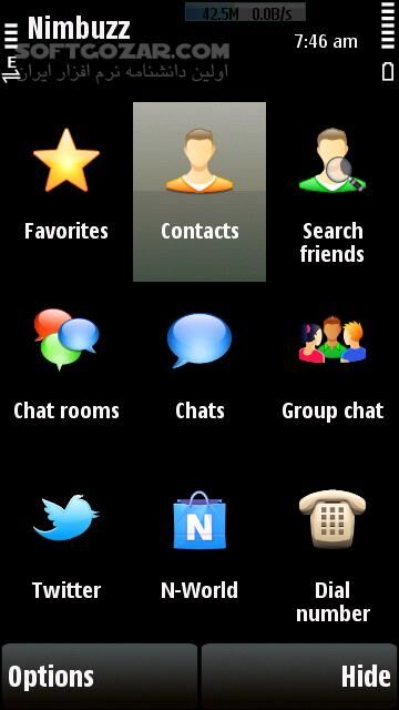 دانلود Nimbuzz Messenger 7.1.0 Android/Symbian/Java - دانلود نیم باز برای اندروید - سافت گذر