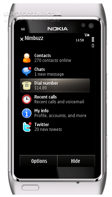 دانلود Nimbuzz Messenger 7.1.0 Android/Symbian/Java - دانلود نیم باز برای اندروید - سافت گذر