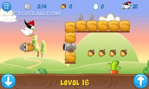 دانلود Ninja Chicken Ooga Booga 1.4.5 for Android +2.3 - دانلود مرغ نینجا برای اندروید - سافت گذر