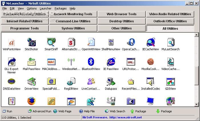 دانلود NirLauncher Package 1.30.22 - دانلود بهینه سازی ویندوز - سافت گذر
