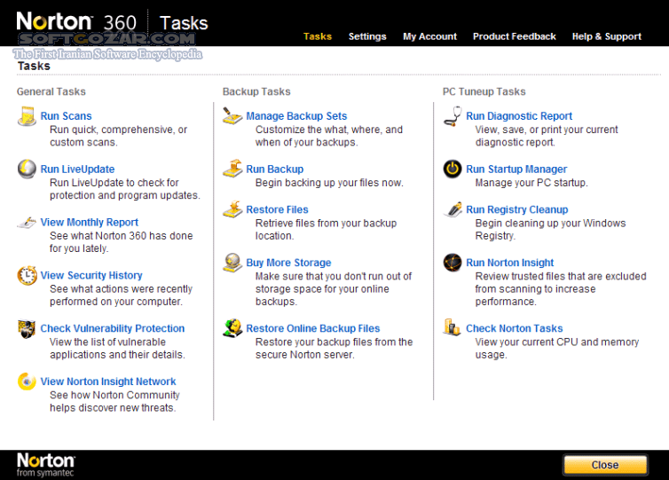 دانلود Norton 360 2024 22.24.8.36 + Offline Update - دانلود نورتون 360 - سافت گذر