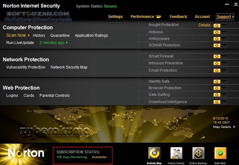 دانلود Norton Internet Security 2024 22.24.8.36 + Offline Update - دانلود نورتون اینترنت سکیوریتی - سافت گذر