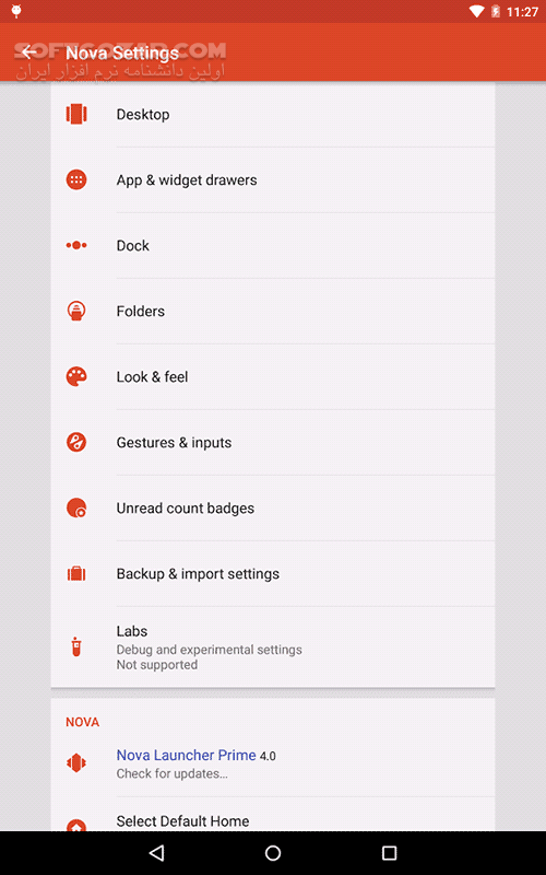دانلود Nova Launcher Prime 8.0.6 for Android +4.1 - دانلود لانچر نوا برای اندروید - سافت گذر