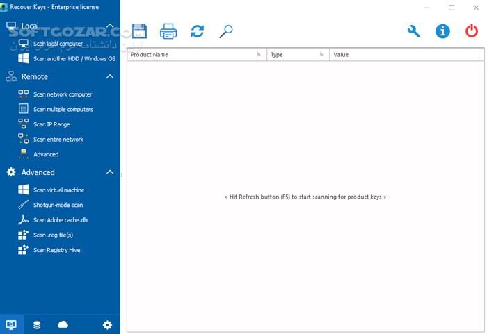 دانلود Nuclear Coffee Recover Keys Enterprise 12.0.6.311 - دانلود ریکاوری و نمایش شماره سریال فعالسازی نرم‌افزارها - سافت گذر