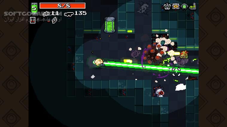 دانلود Nuclear Throne - دانلود بازی تاج و تخت هسته‌ای - سافت گذر