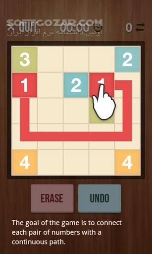 دانلود NumberLink Sudoku Style Game 1.15 for Android - دانلود بازی اتصال عددها برای اندروید - سافت گذر