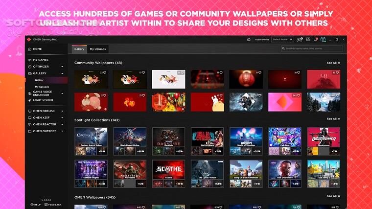 دانلود OMEN Gaming Hub 1101.2302.3.0 - دانلود برنامه افزایش کارایی بازی های کامپیوتری - سافت گذر