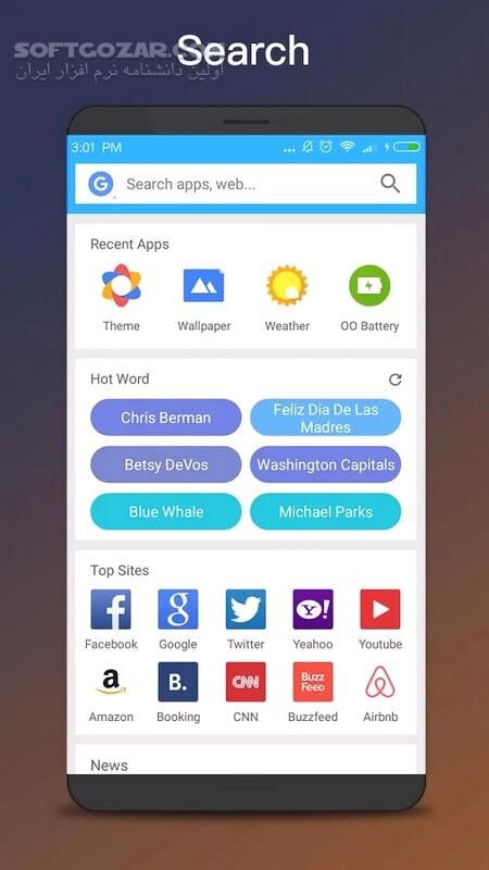 دانلود OO Launcher for Android 5.8 for Android +4.0 - دانلود لانچر اندروید 8 برای اندروید - سافت گذر