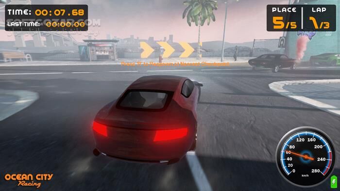 دانلود Ocean City Racing Redux - دانلود بازی ماشین مسابقه ای برای کامپیوتر - سافت گذر