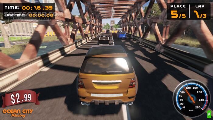 دانلود Ocean City Racing Redux - دانلود بازی ماشین مسابقه ای برای کامپیوتر - سافت گذر