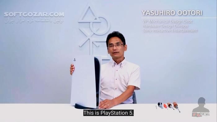 دانلود ویدئوی بازکردن بدنه کنسول بازی PS5 و آشنایی با قطعات داخلی آن - دانلود آشنایی با PS5 - سافت گذر