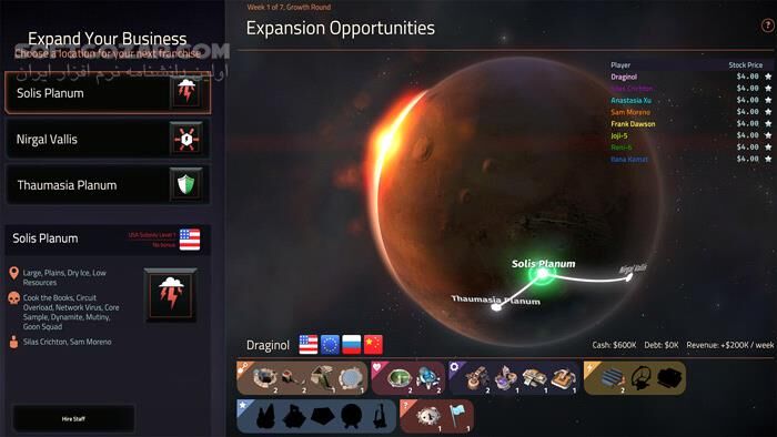 دانلود Offworld Trading Company - دانلود بازی کمپانی بازرگانی در مریخ - سافت گذر