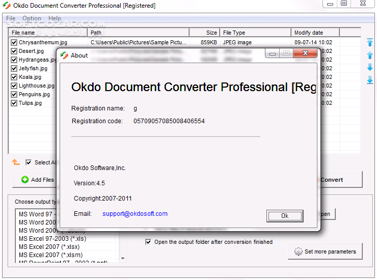دانلود Okdo Document Converter Professional 5.9 - دانلود نرم افزار تبدیل فرمت های مختلف به PDF ، Images ، Wrod ، Powerpoint و دیگر سندها - سافت گذر